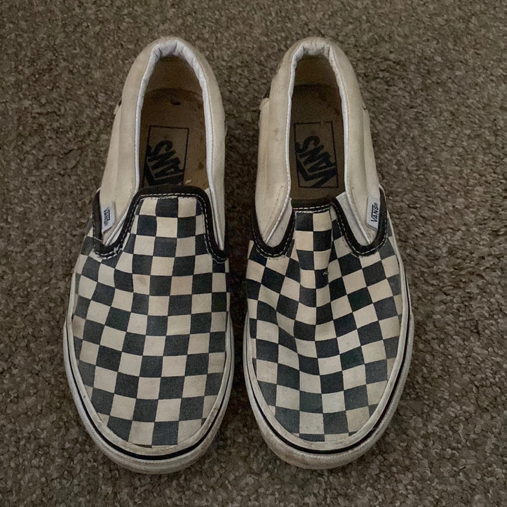 Checkered vans